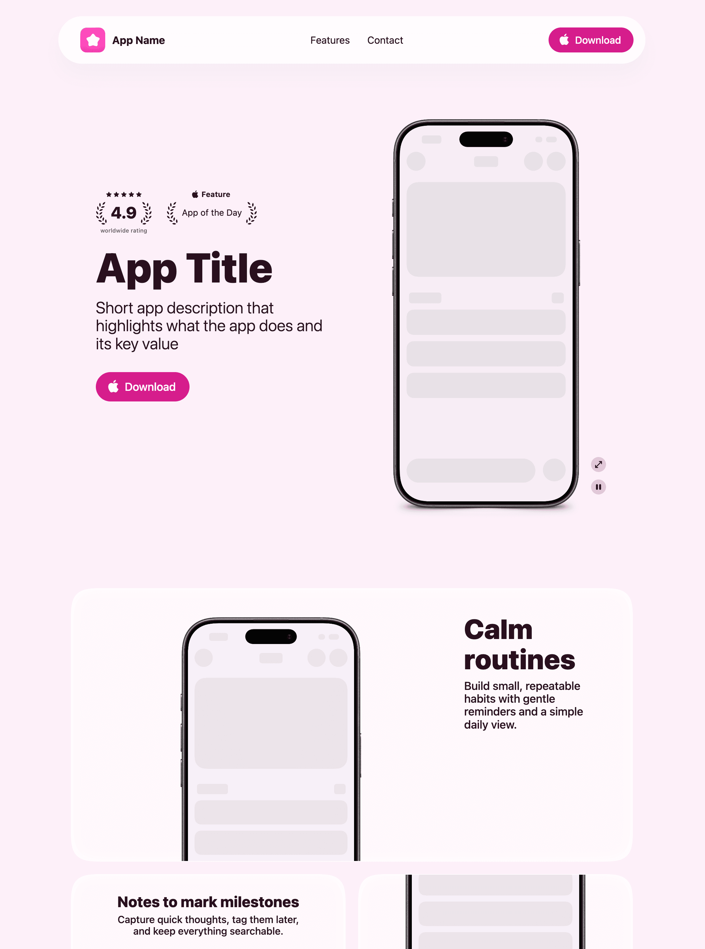 Fuchsia theme preview