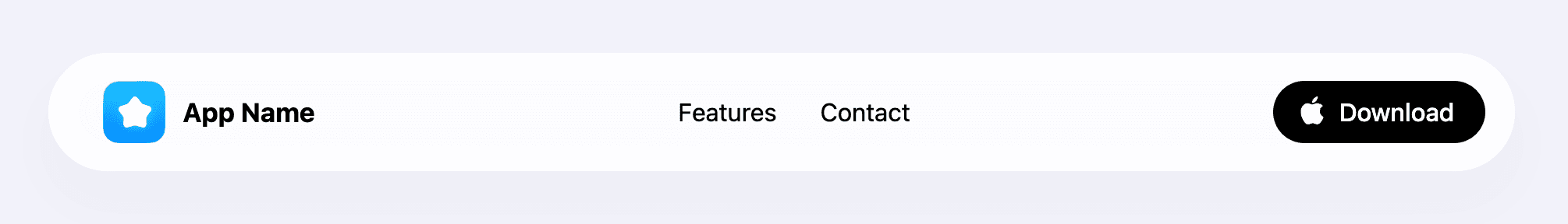 Default navigation bar