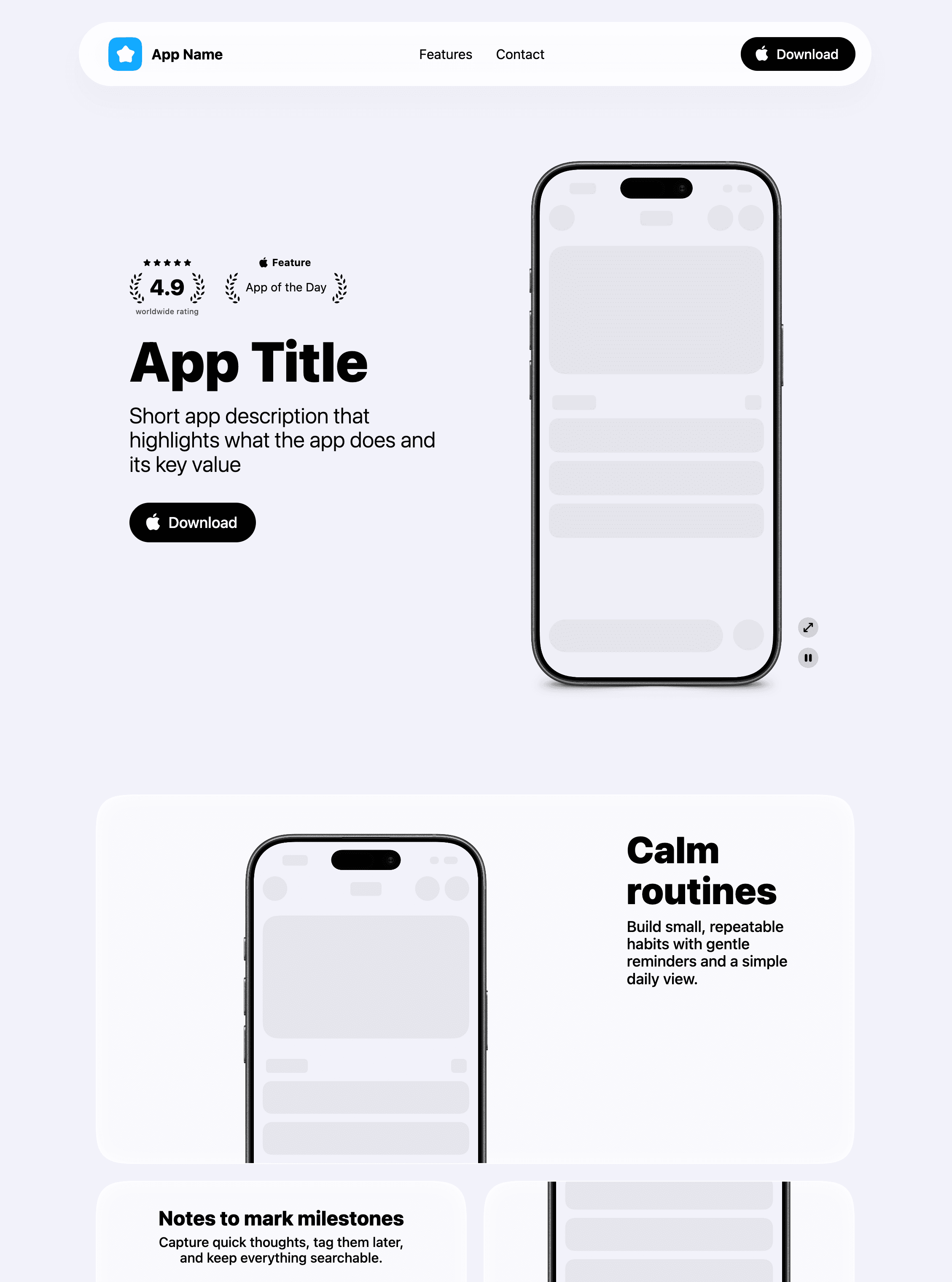 Neutral theme preview
